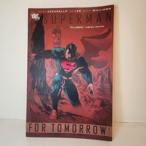 Like New DC Comic Superman For Tomorrow Volume 1
